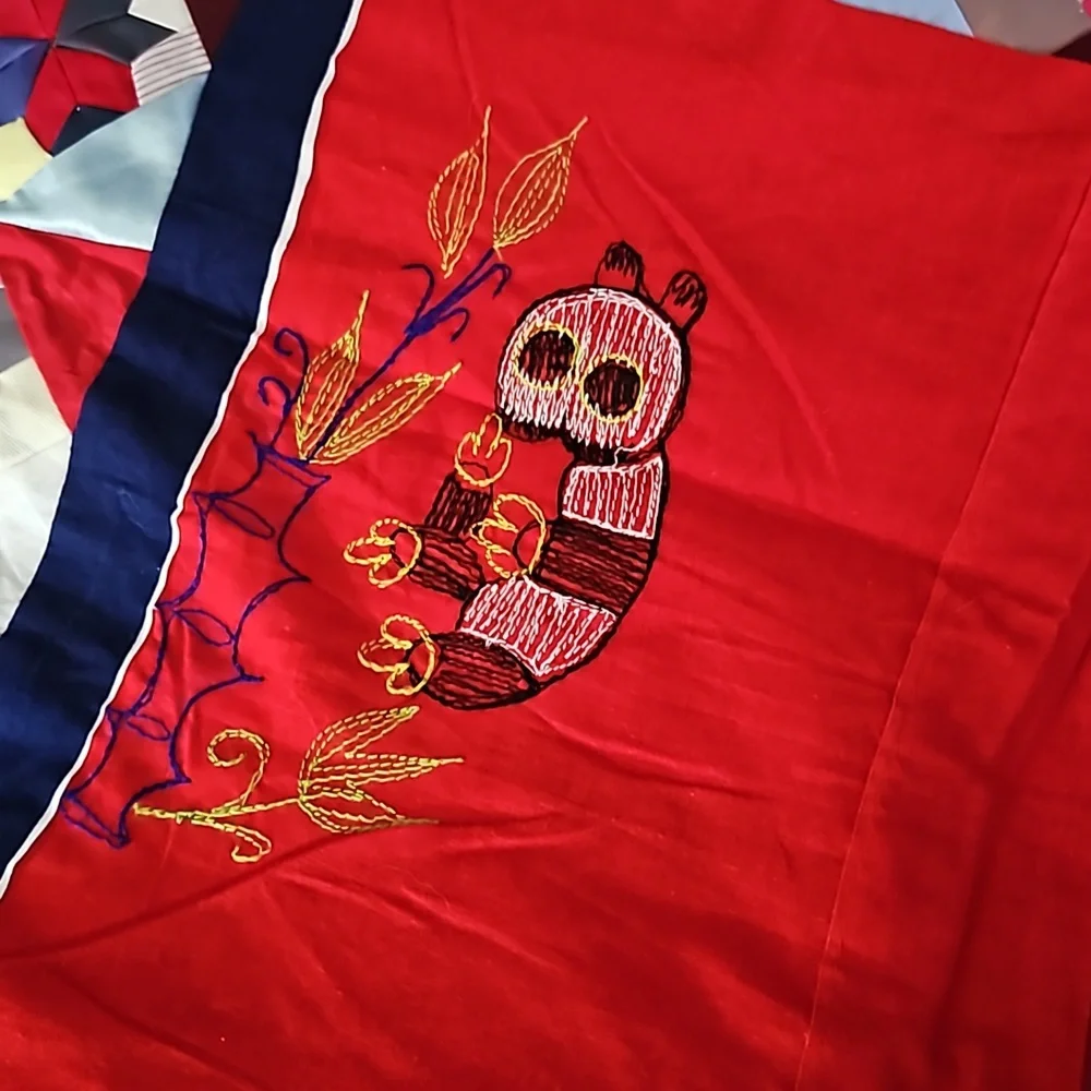 NWOT Chinese Bai Jia Bei Quilt Trapestry